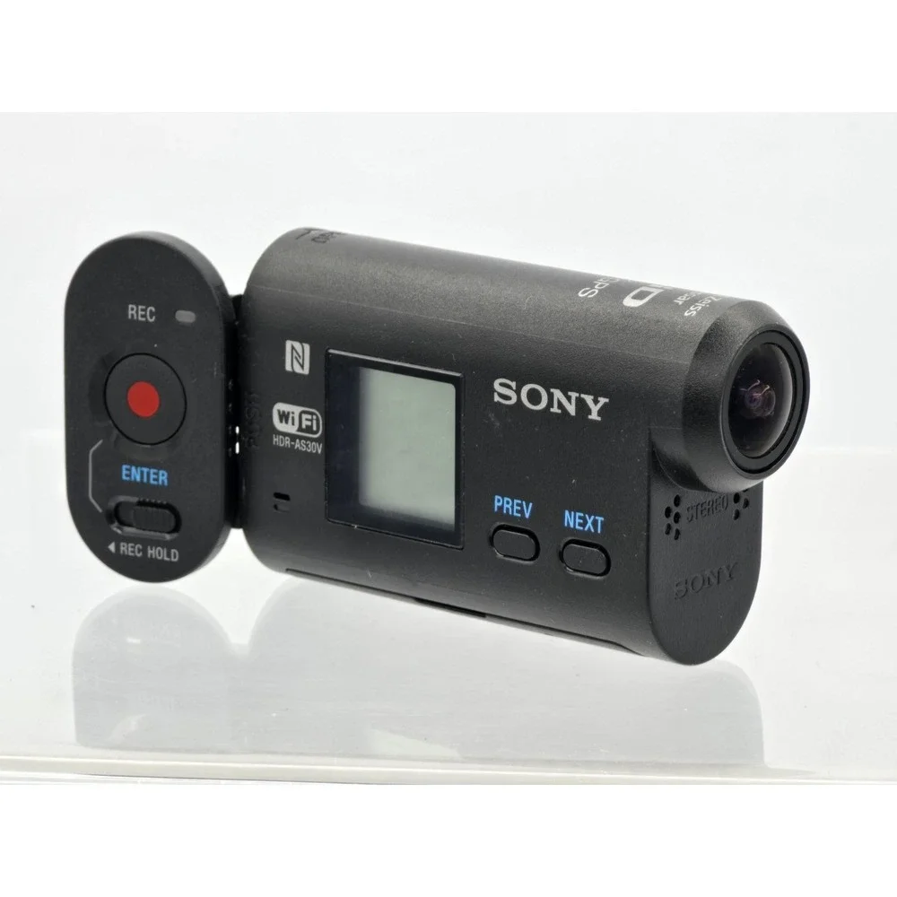 Sony HDR-AS10 Camcorder ONLY Black - TESTED - No SD Card or Micro USB Included